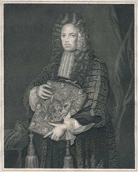 'John, First Lord Somers', c1700, (early-mid 19th century).  Creator: WT Mote.