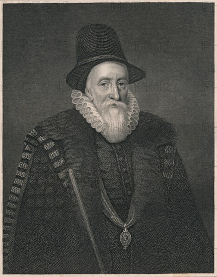 'Thomas Sackville, Earl of Dorset', c1600, (early-mid 19th century).  Creator: William Thomas Fry.