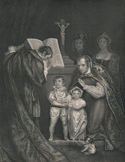 'The Marriage of Richard Duke of York. (Brother to Edward V.)', 1478, (1821), (mid 19th century).  Creator: J Rogers.