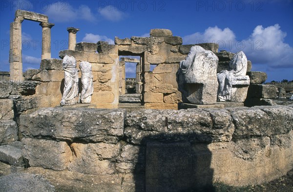 Tomb of Battus, Agora, Cyrene, Libya, c600 BC.