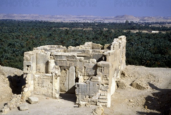 Temple of the Oracle, Siwah, Egypt.