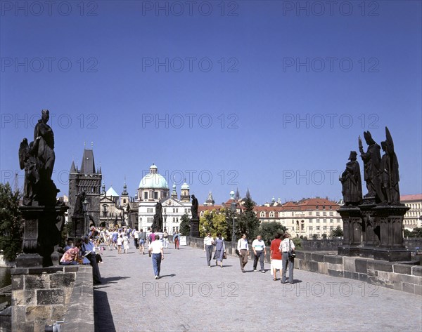 Charles Bridge, Prague, Czech Republic.