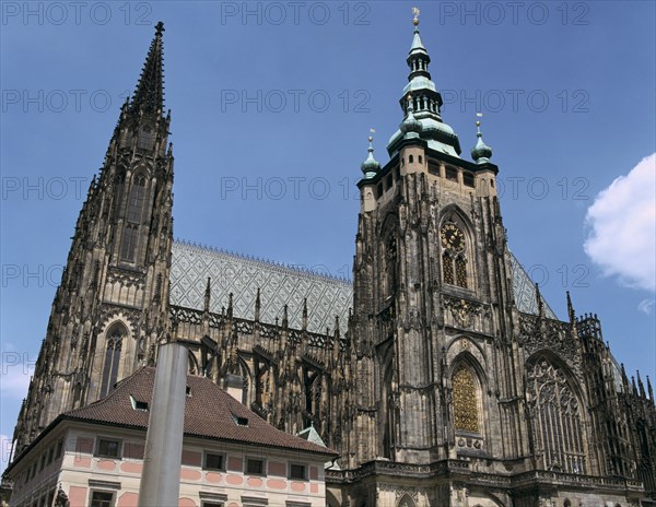 St Vitus Cathedral, Prague, Czech Republic