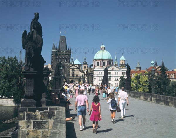 The Charles Bridge, Prague, Czech Republic