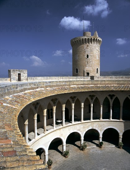 Bellver Castle, Palma, Majorca, Spain