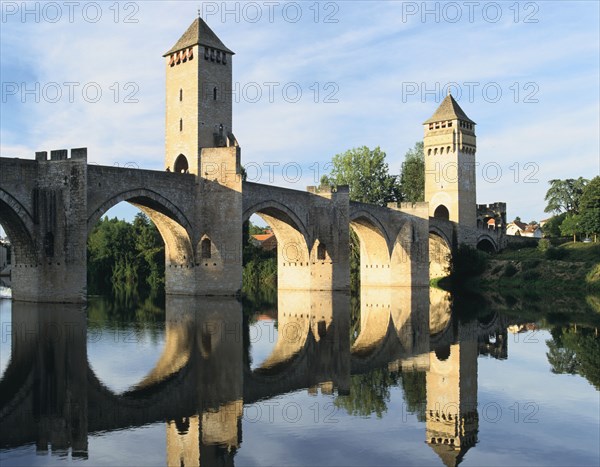 Valentre Bridge, Cahors, Lot, France