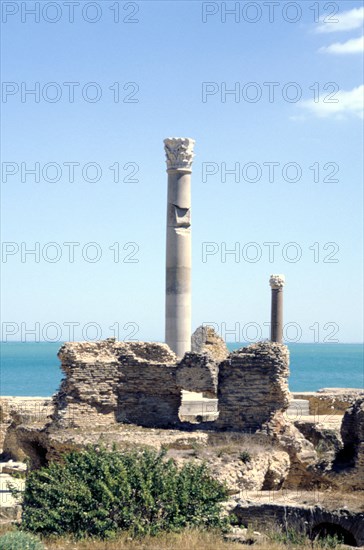 Antonine Baths, Carthage, Tunisia