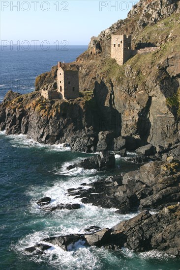 Botallack Mine engine houses, Cornwall