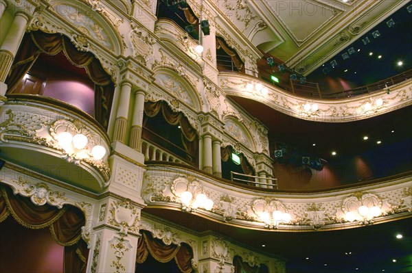 Interior of the Lyceum Theatre, Sheffield, South Yorkshire