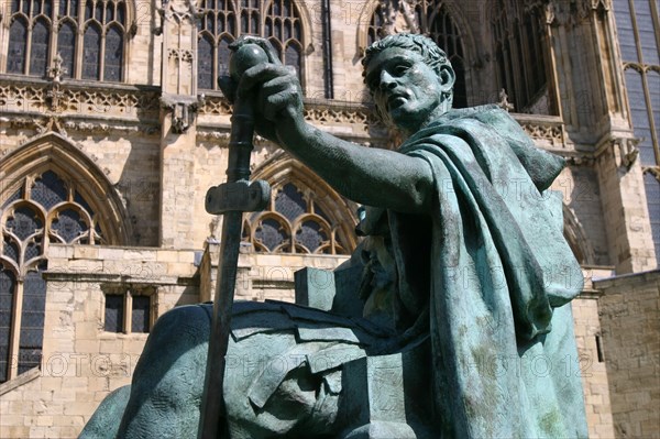 Statue of Constantine the Great, York, North Yorkshire