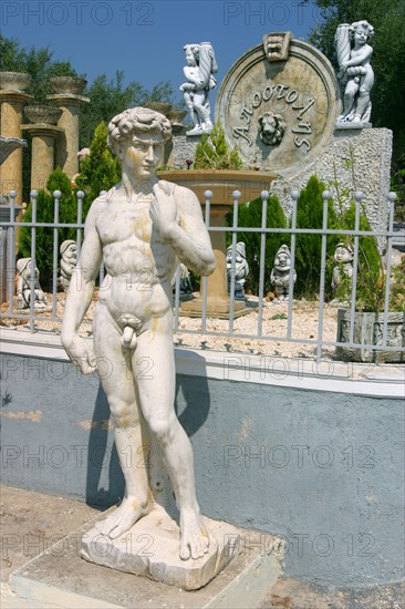 Ornamental Statues, Kefalonia, Greece