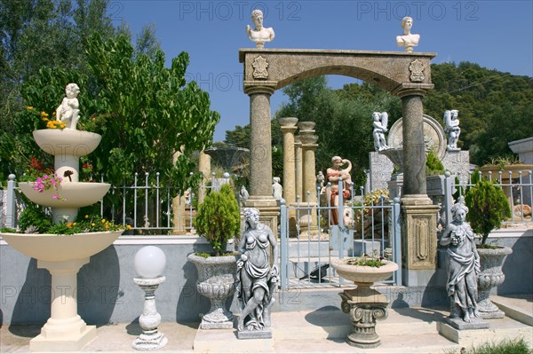 Ornamental Statues, Kefalonia, Greece