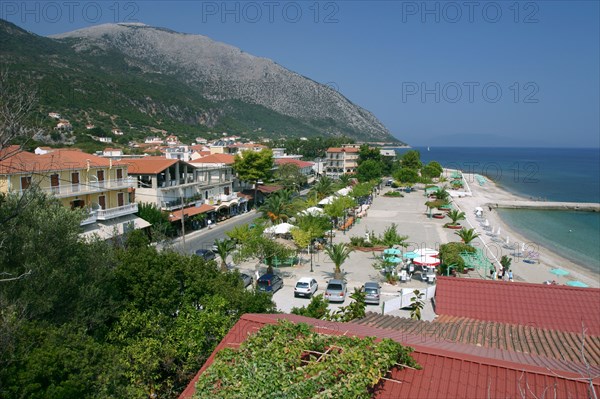 Seafront at Poros, Kefalonia, Greece