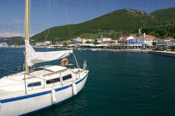 Yacht, Sami, Kefalonia, Greece