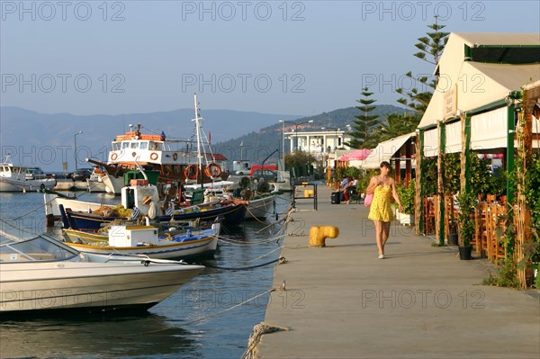 Waterfront at Sami, Kefalonia, Greece