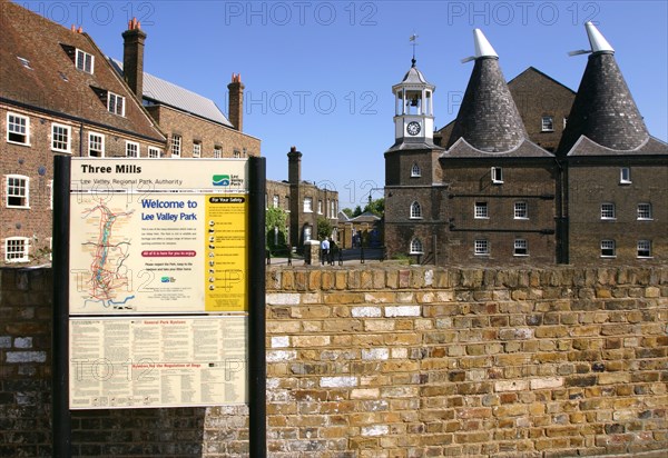 Three Mills, Lea Valley, London