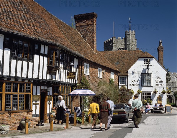 Village square, Chilham, Kent