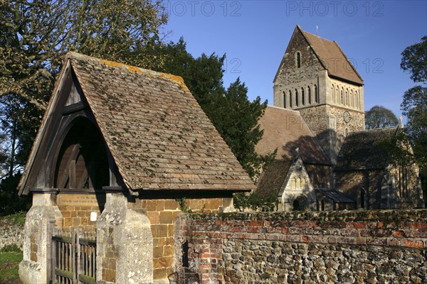 Church of St Lawrence, Castle Rising, King's Lynn, Norfolk, 2005