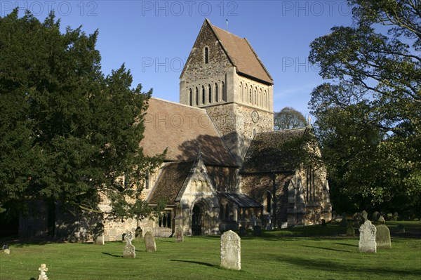 Church of St Lawrence, Castle Rising, King's Lynn, Norfolk, 2005