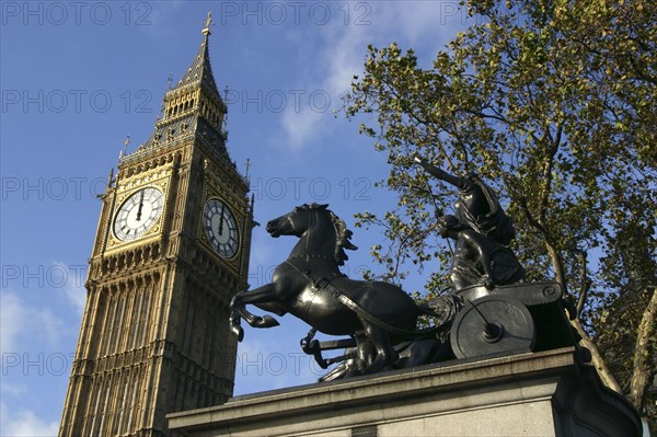 Big Ben stopped, Palace of Westminster, London, 2005 Artist: Unknown