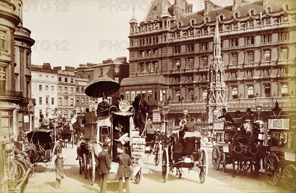 Charing Cross, London, c1900. Artist: Unknown