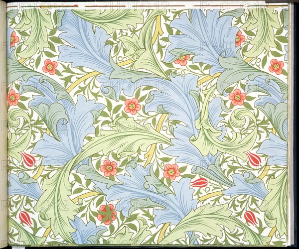 'Granville', wallpaper designed by John Henry Dearle for Morris and Company, 1896. Artist: John Henry Dearle