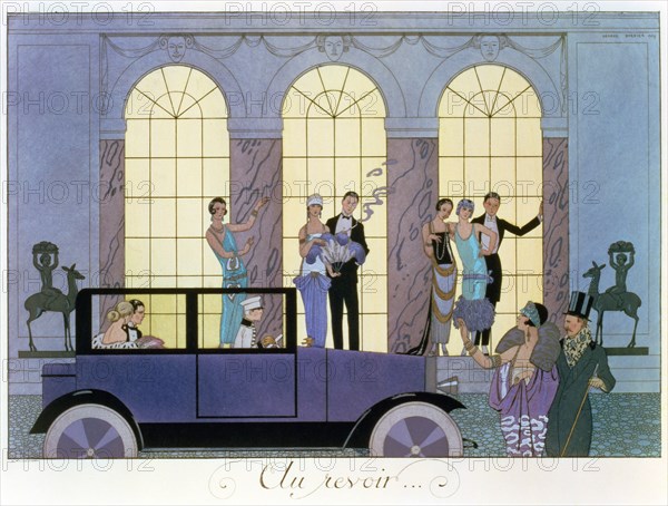 'Au Revoir', 1920. Artist: Henri Reidel