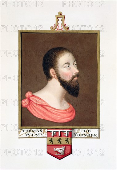 Sir Thomas Wyatt the Younger, (1825). Artist: Sarah, Countess of Essex