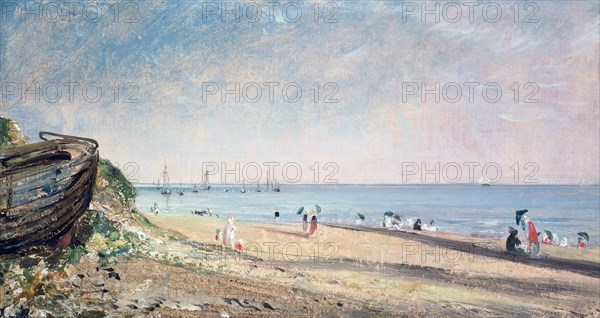 'Brighton Beach', 19th century. Artist: John Constable