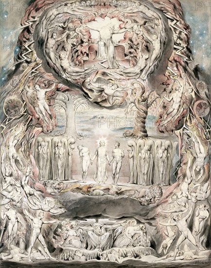 'The Fall of Man', c1780-1827. Artist: William Blake