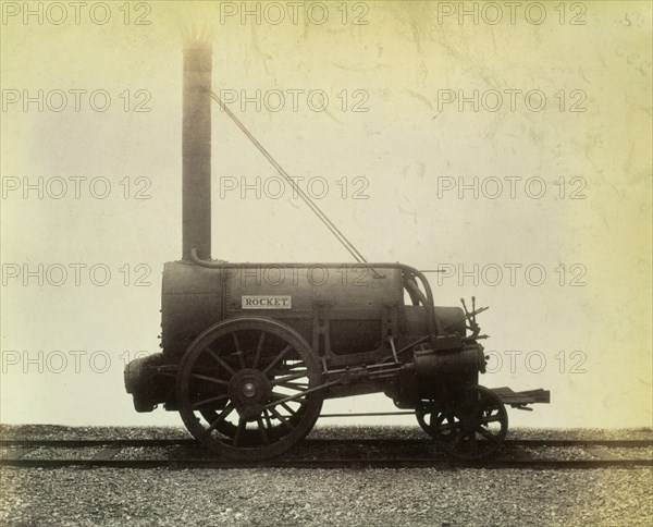 The 'Rocket', locomotive designed by George Stephenson in 1829, c1905. Artist: Unknown