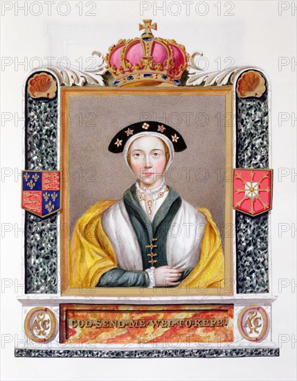 Anne of Cleves, fourth wife and Queen of Henry VIII, (1825). Artist: Sarah, Countess of Essex