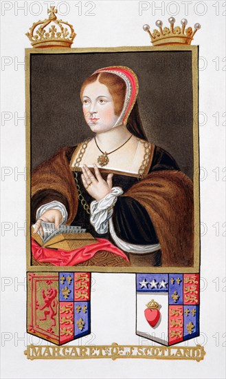 Margaret Tudor, Queen of Scotland, (1825). Artist: Sarah, Countess of Essex