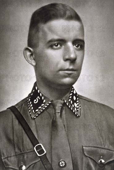 Horst Wessel, German Nazi activist, c1926-1930. Artist: Unknown