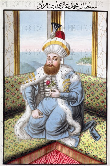 Mehmed II, Ottoman Emperor, (1808). Artist: Unknown