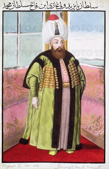 Bayezid II, Ottoman Emperor, (1808). Artist: John Young