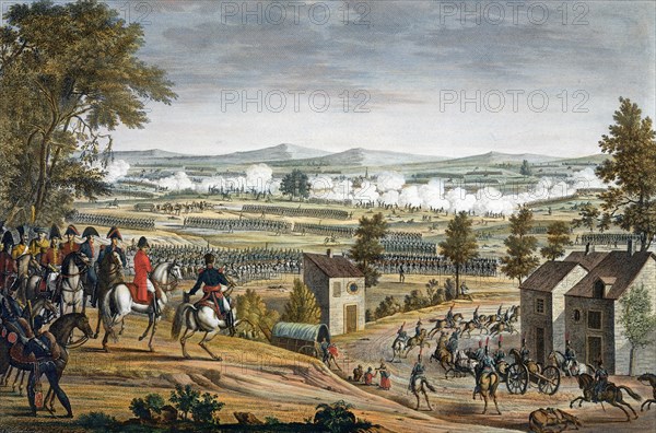 The Battle of Lutzen, 2nd May 1813. Artist: Edme Bovinet