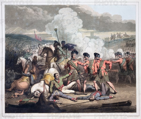 Battle of Vimeiro, Portugal, 1st August 1808 (1819). Artist: T Fielding