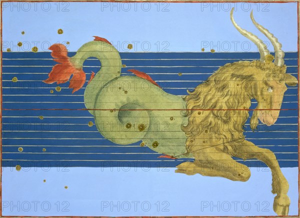 Constellation of Capricorn, 1603. Artist: Alexander Mair