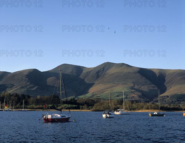 Derwentwater, Lake District, Cumbria, England.