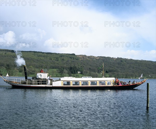 The Coniston 'Gondola', Lake District, Cumbria, England.