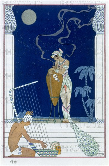 'Egypt', 1912. Artist: George Barbier