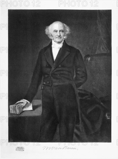 Martin Van Buren, 8th President of the United States of America, (1901). Artist: Unknown