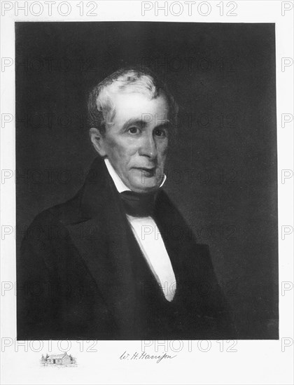 William Henry Harrison, 9th President of the United States of America, (1901). Artist: Unknown