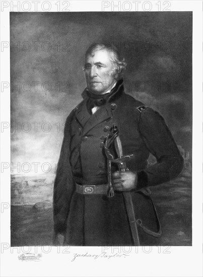 Zachary Taylor, 12th President of the United States of America, (1901). Artist: Unknown