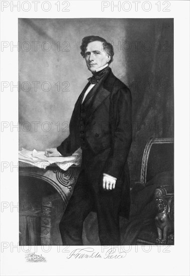 Franklin Pierce, 14th President of the United States of America, (1901). Artist: Unknown