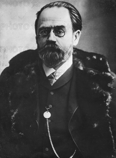 Émile Zola (1840-1902), French writer, 19th century. Artist: Unknown