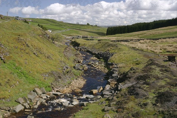 River Wear, North of England Lead Mining Museum, Killhope, Weardale, Durham.