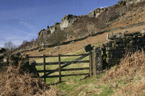 Curbar Edge, Derbyshire.