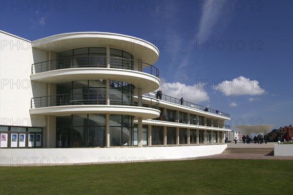 De La Warr Pavilion, Bexhill on Sea, East Sussex.